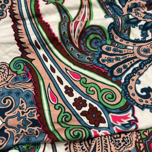 NEW Soma Soft Halter tie midi bra dress Multicolor Paisley Halter Dress size M - Picture 9 of 11